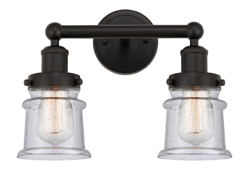 Innovations 616-2W-OB-G184S Two Light Bath Vanity, Oil Rubbed Bronze