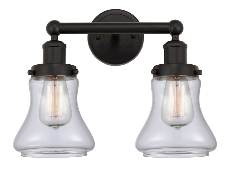 Innovations 616-2W-OB-G192 Two Light Bath Vanity, Oil Rubbed Bronze
