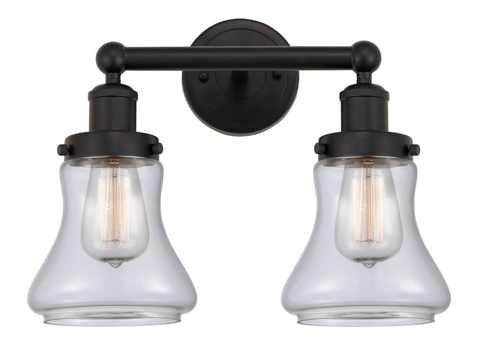 Innovations 616-2W-OB-G192 Two Light Bath Vanity, Oil Rubbed Bronze
