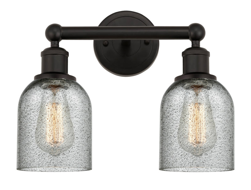 Innovations 616-2W-OB-G257 Two Light Bath Vanity, Oil Rubbed Bronze