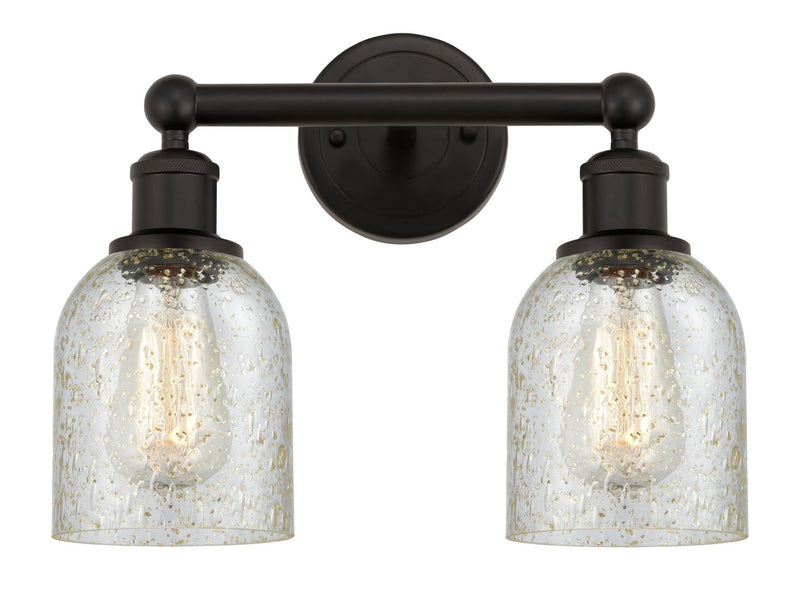 Innovations 616-2W-OB-G259 Two Light Bath Vanity, Oil Rubbed Bronze