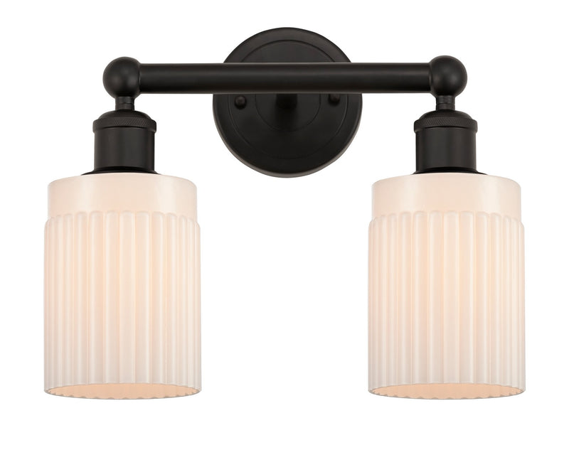 Innovations 616-2W-OB-G341 Two Light Bath Vanity, Oil Rubbed Bronze
