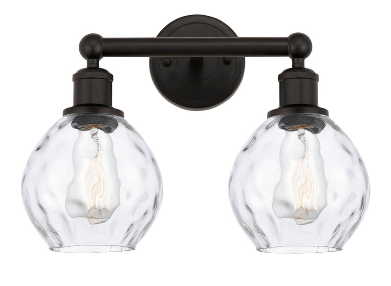 Innovations 616-2W-OB-G362 Two Light Bath Vanity, Oil Rubbed Bronze