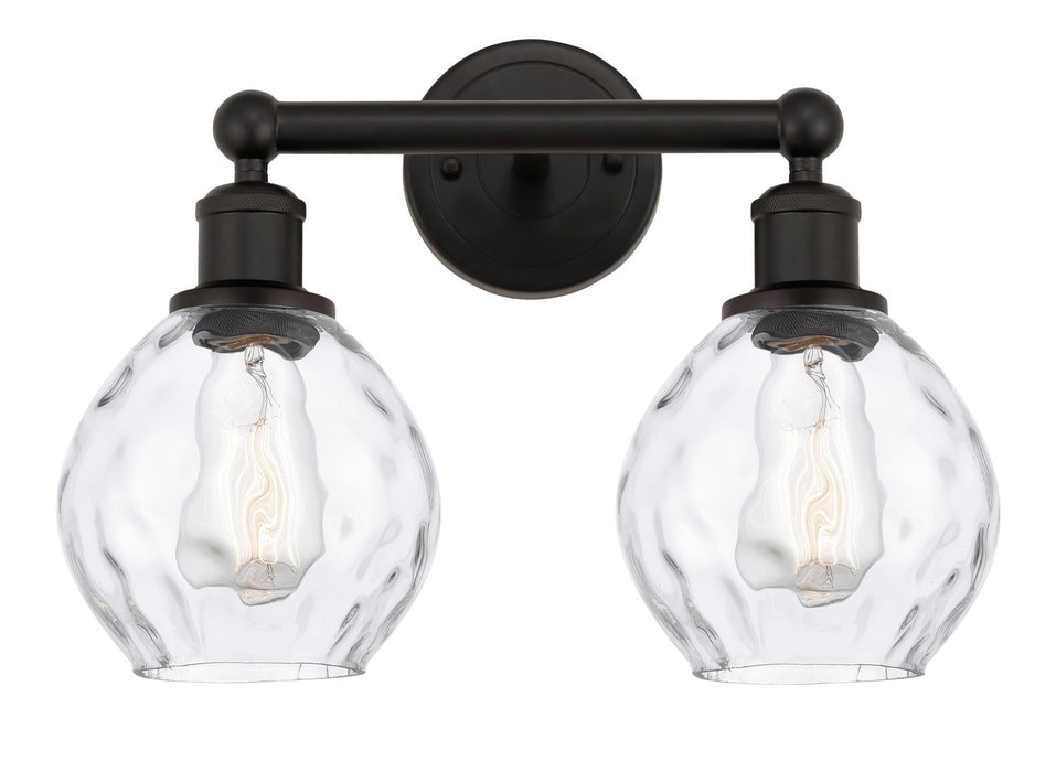 Innovations 616-2W-OB-G362 Two Light Bath Vanity, Oil Rubbed Bronze