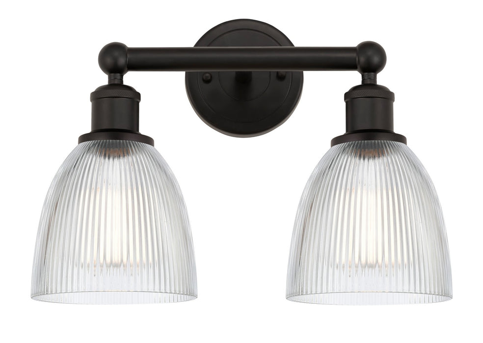Innovations 616-2W-OB-G382 Two Light Bath Vanity, Oil Rubbed Bronze
