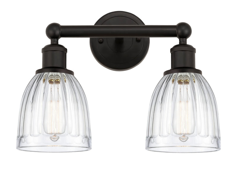 Innovations 616-2W-OB-G442 Two Light Bath Vanity, Oil Rubbed Bronze