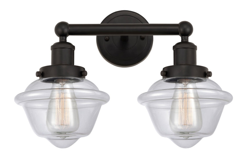 Innovations 616-2W-OB-G532 Two Light Bath Vanity, Oil Rubbed Bronze