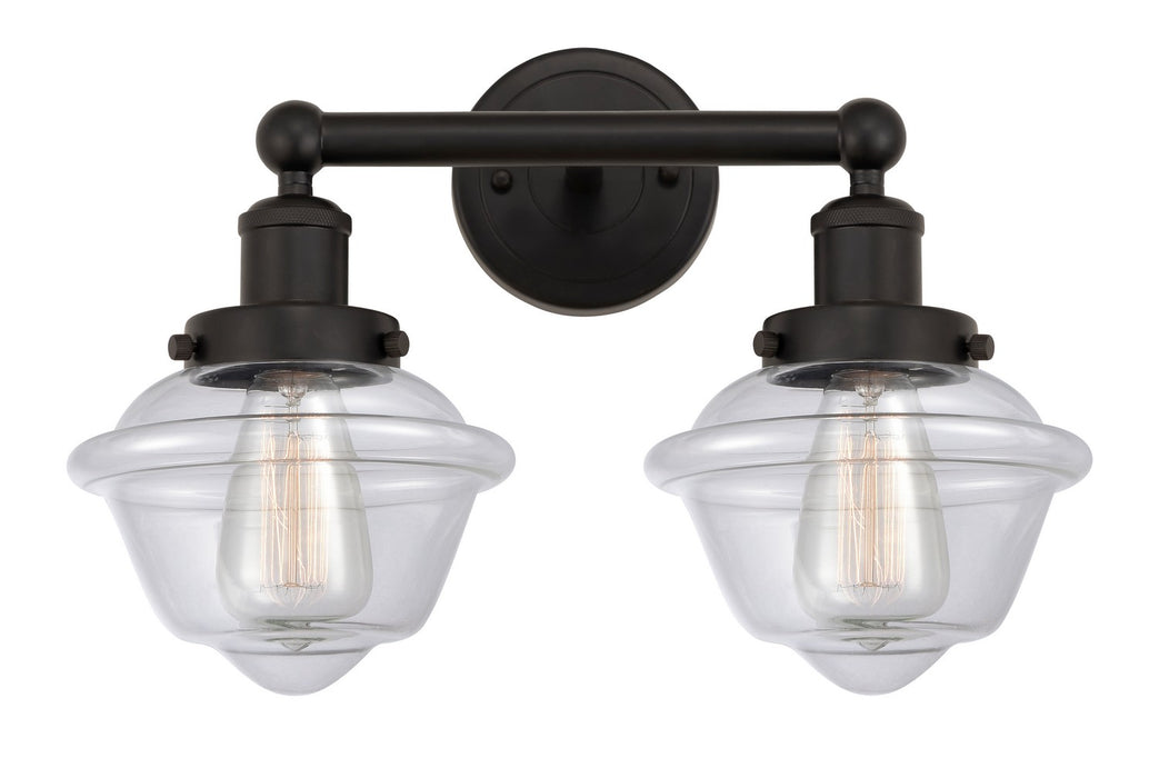 Innovations 616-2W-OB-G532 Two Light Bath Vanity, Oil Rubbed Bronze