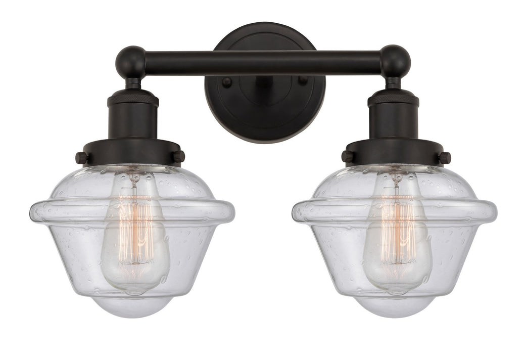 Innovations 616-2W-OB-G534 Two Light Bath Vanity, Oil Rubbed Bronze