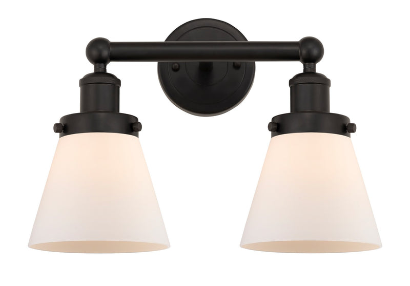 Innovations 616-2W-OB-G61 Two Light Bath Vanity, Oil Rubbed Bronze