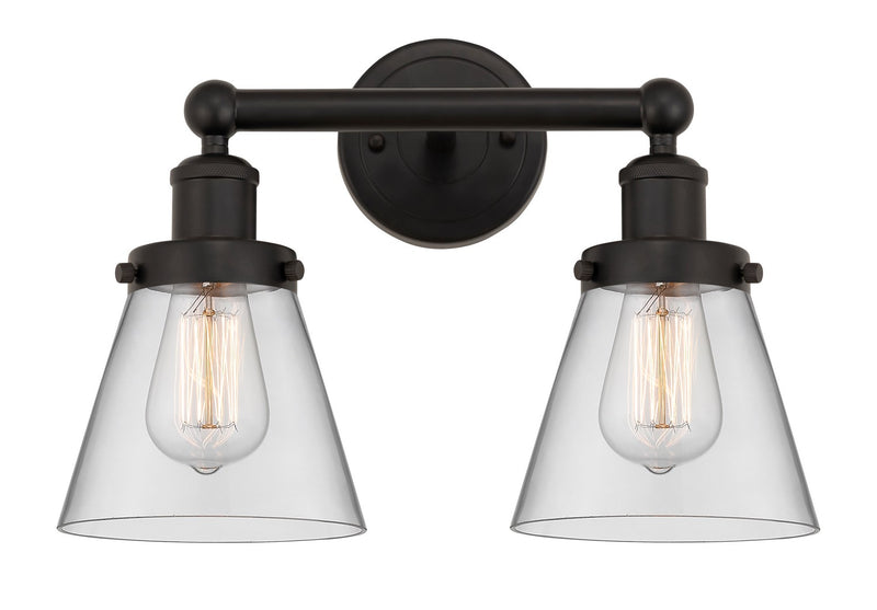 Innovations 616-2W-OB-G62 Two Light Bath Vanity, Oil Rubbed Bronze