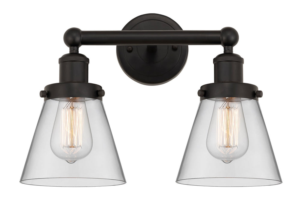 Innovations 616-2W-OB-G62 Two Light Bath Vanity, Oil Rubbed Bronze