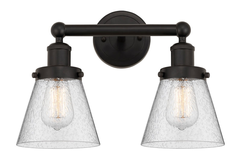 Innovations 616-2W-OB-G64 Two Light Bath Vanity, Oil Rubbed Bronze