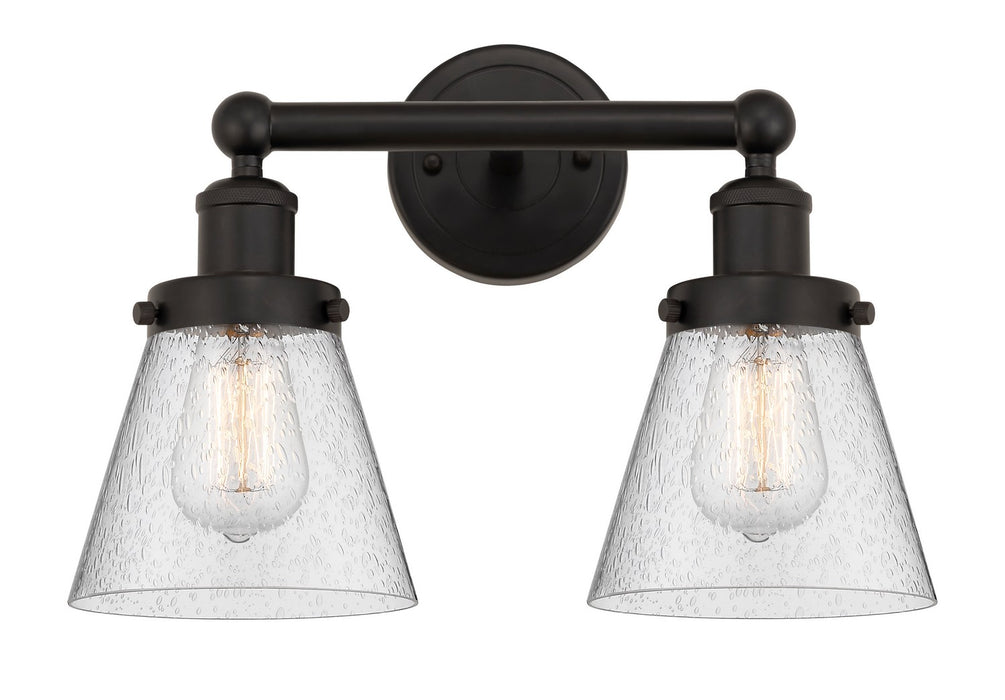 Innovations 616-2W-OB-G64 Two Light Bath Vanity, Oil Rubbed Bronze
