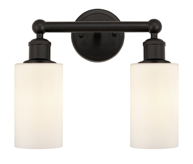Innovations 616-2W-OB-G801 Two Light Bath Vanity, Oil Rubbed Bronze
