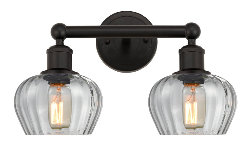 Innovations 616-2W-OB-G92 Two Light Bath Vanity, Oil Rubbed Bronze