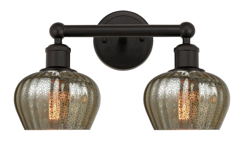 Innovations 616-2W-OB-G96 Two Light Bath Vanity, Oil Rubbed Bronze