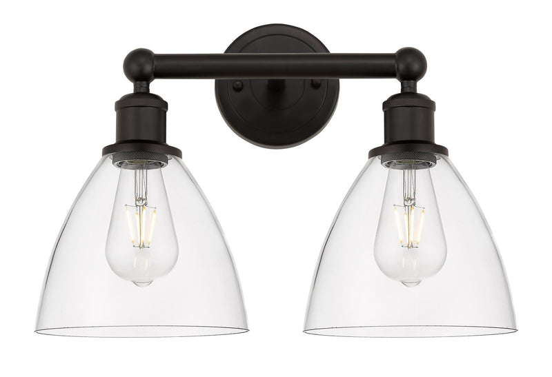 Innovations 616-2W-OB-GBD-752 Two Light Bath Vanity, Oil Rubbed Bronze