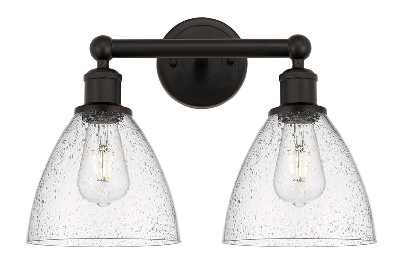 Innovations 616-2W-OB-GBD-754 Two Light Bath Vanity, Oil Rubbed Bronze