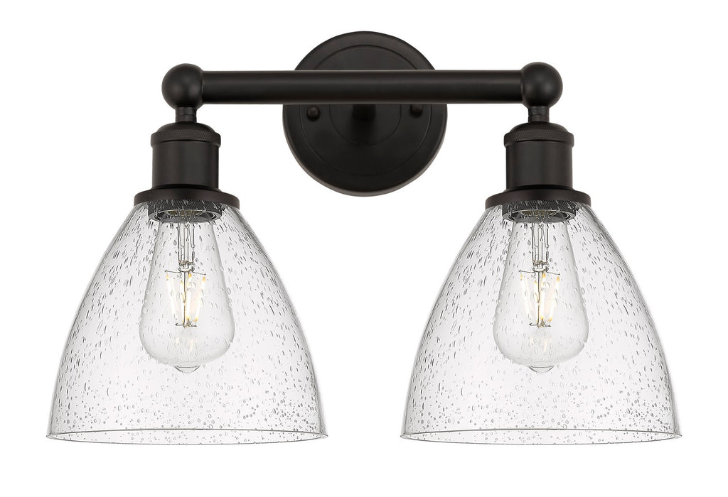 Innovations 616-2W-OB-GBD-754 Two Light Bath Vanity, Oil Rubbed Bronze