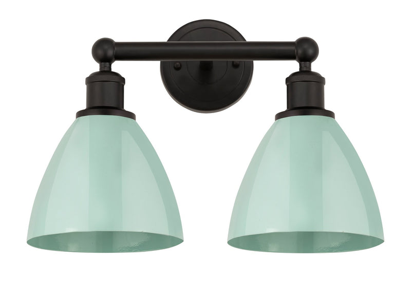 Innovations 616-2W-OB-MBD-75-SF Two Light Bath Vanity, Oil Rubbed Bronze