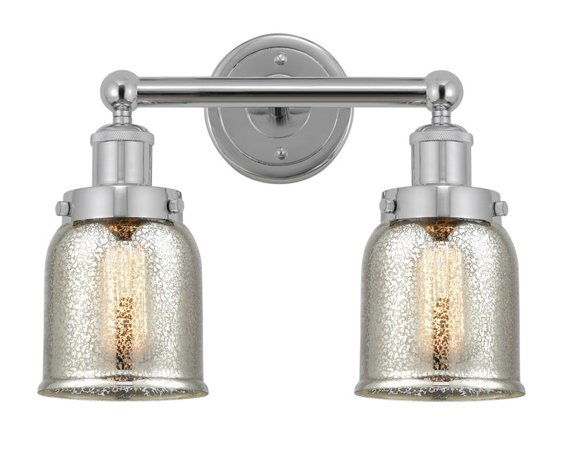Innovations 616-2W-PC-G58 Two Light Bath Vanity, Polished Chrome