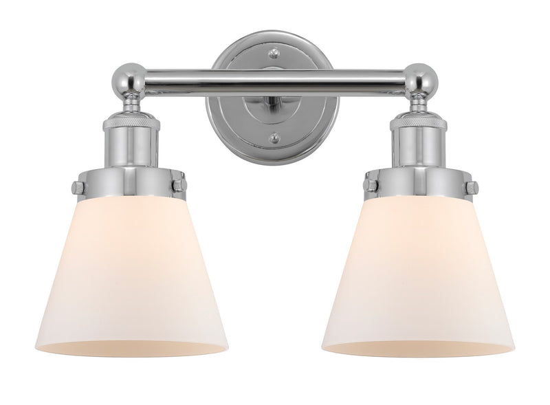 Innovations 616-2W-PC-G61 Two Light Bath Vanity, Polished Chrome