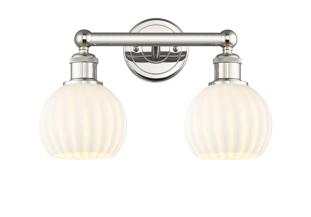 Innovations 616-2W-PN-G1217-6WV LED Bath Vanity, Polished Nickel
