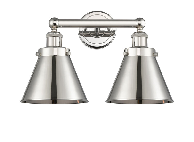Innovations 616-2W-PN-M13-PN Two Light Bath Vanity, Polished Nickel