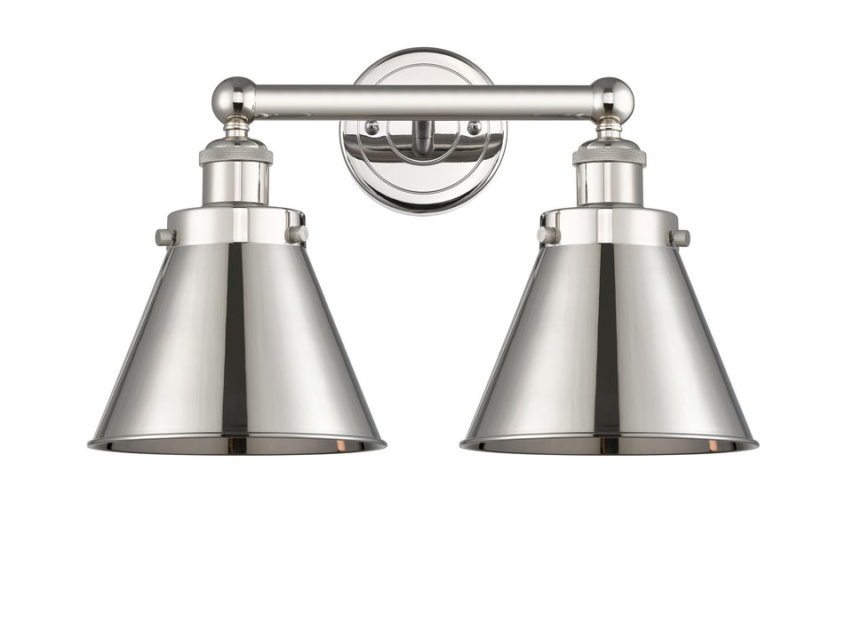 Innovations 616-2W-PN-M13-PN Two Light Bath Vanity, Polished Nickel