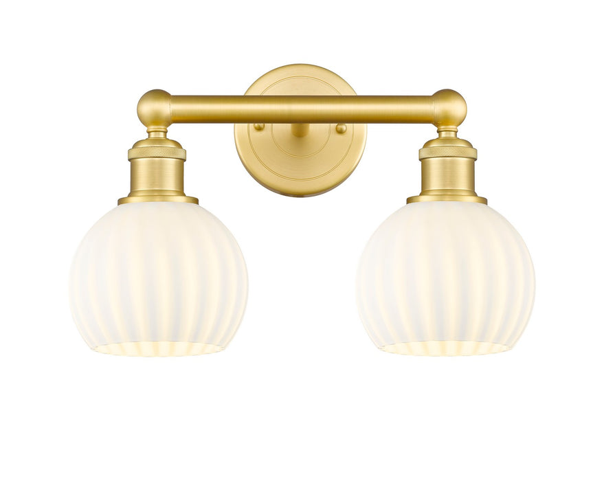 Innovations 616-2W-SG-G1217-6WV LED Bath Vanity, Satin Gold