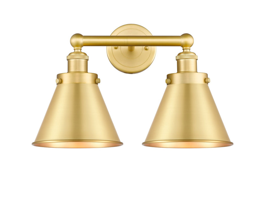 Innovations 616-2W-SG-M13-SG Two Light Bath Vanity, Satin Gold