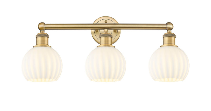 Innovations 616-3W-BB-G1217-6WV LED Bath Vanity, Brushed Brass