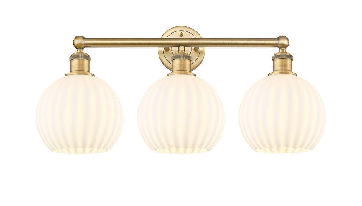Innovations 616-3W-BB-G1217-8WV LED Bath Vanity, Brushed Brass
