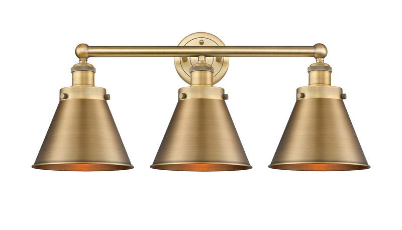Innovations 616-3W-BB-M13-BB Three Light Bath Vanity, Brushed Brass