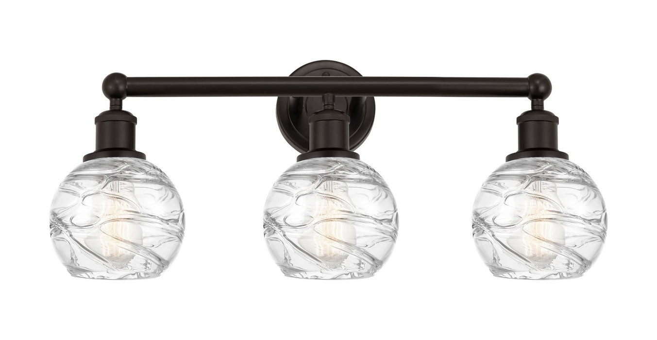 Innovations 616-3W-OB-G1213-6 Three Light Bath Vanity, Oil Rubbed Bronze