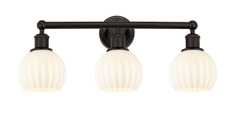 Innovations 616-3W-OB-G1217-6WV LED Bath Vanity, Oil Rubbed Bronze