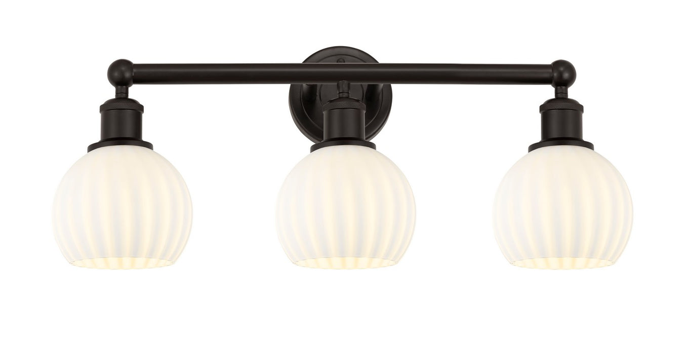 Innovations 616-3W-OB-G1217-6WV LED Bath Vanity, Oil Rubbed Bronze