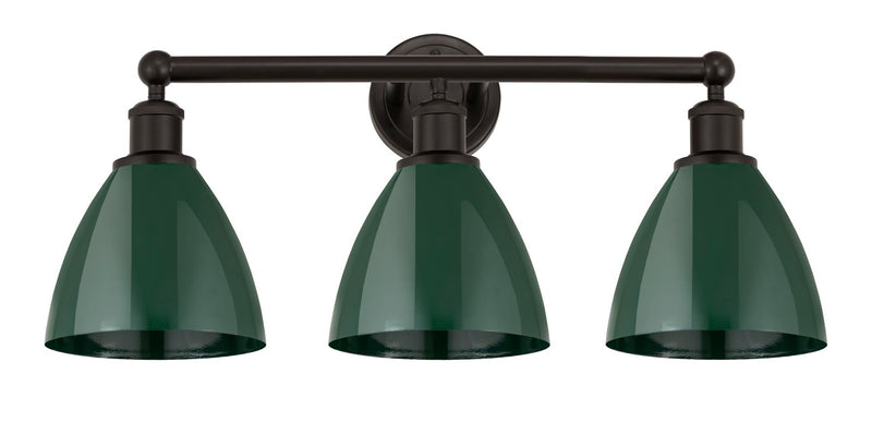 Innovations 616-3W-OB-MBD-75-GR Three Light Bath Vanity, Oil Rubbed Bronze