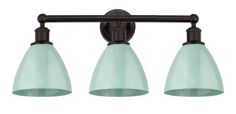 Innovations 616-3W-OB-MBD-75-SF Three Light Bath Vanity, Oil Rubbed Bronze