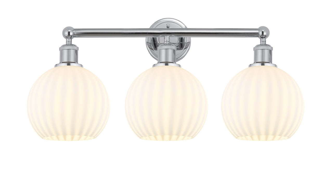 Innovations 616-3W-PC-G1217-8WV LED Bath Vanity, Polished Chrome