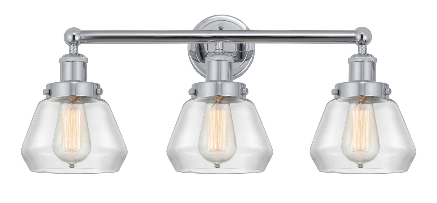 Innovations 616-3W-PC-G172 Three Light Bath Vanity, Polished Chrome