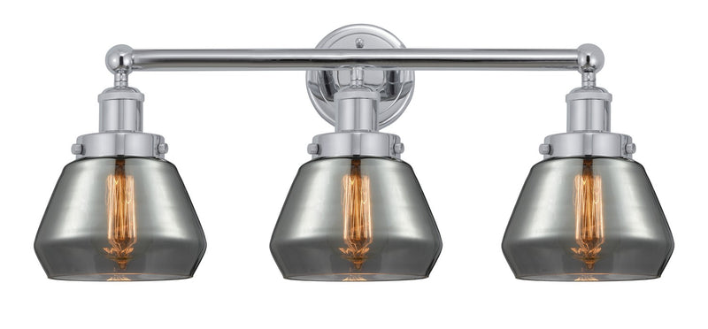 Innovations 616-3W-PC-G173 Three Light Bath Vanity, Polished Chrome