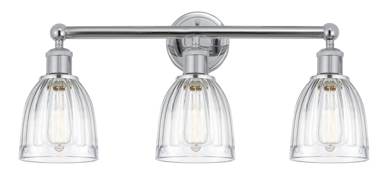 Innovations 616-3W-PC-G442 Three Light Bath Vanity, Polished Chrome