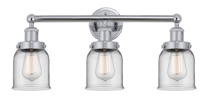 Innovations 616-3W-PC-G52 Three Light Bath Vanity, Polished Chrome