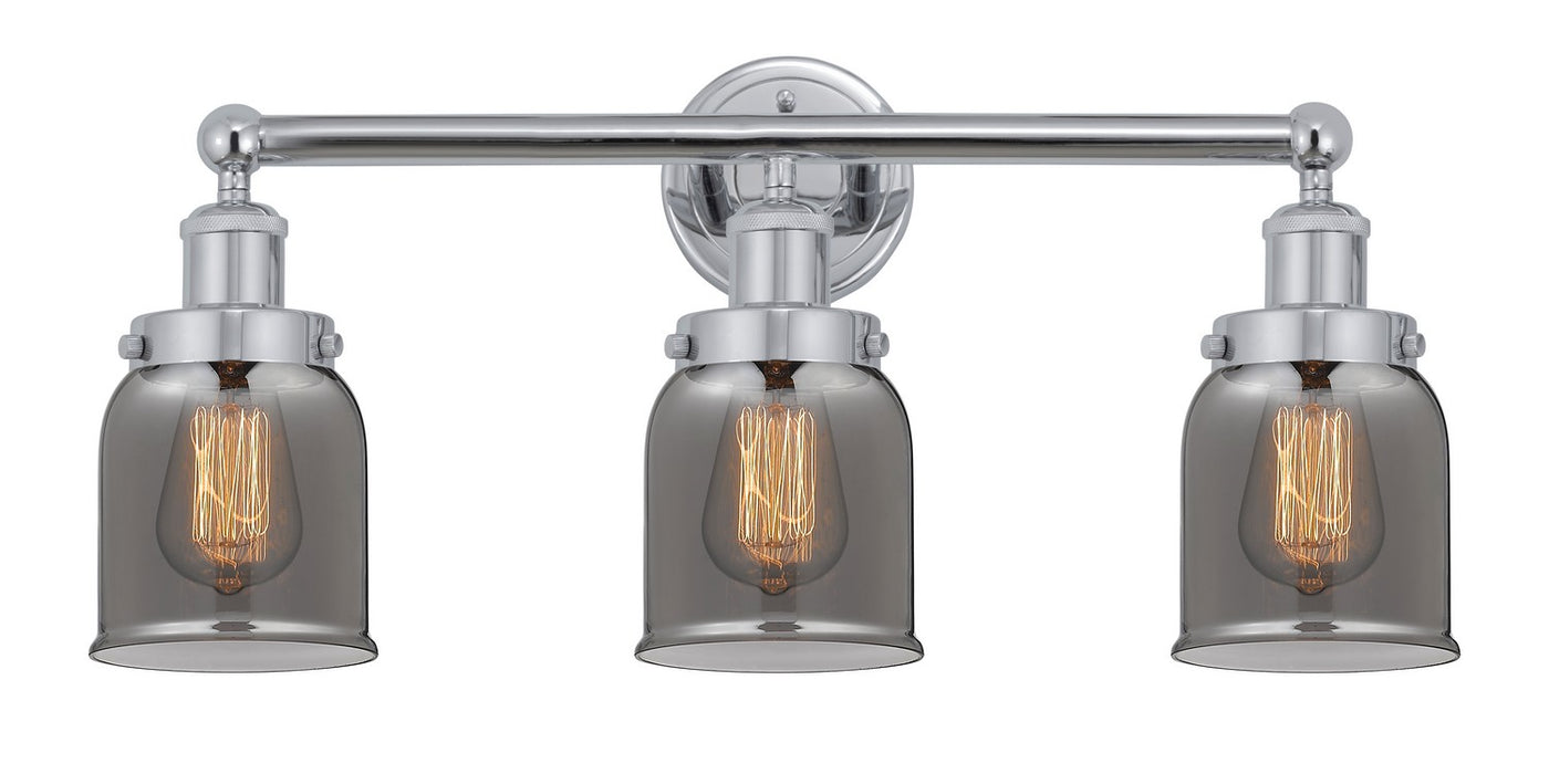 Innovations 616-3W-PC-G53 Three Light Bath Vanity, Polished Chrome