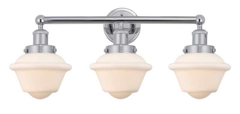 Innovations 616-3W-PC-G531 Three Light Bath Vanity, Polished Chrome