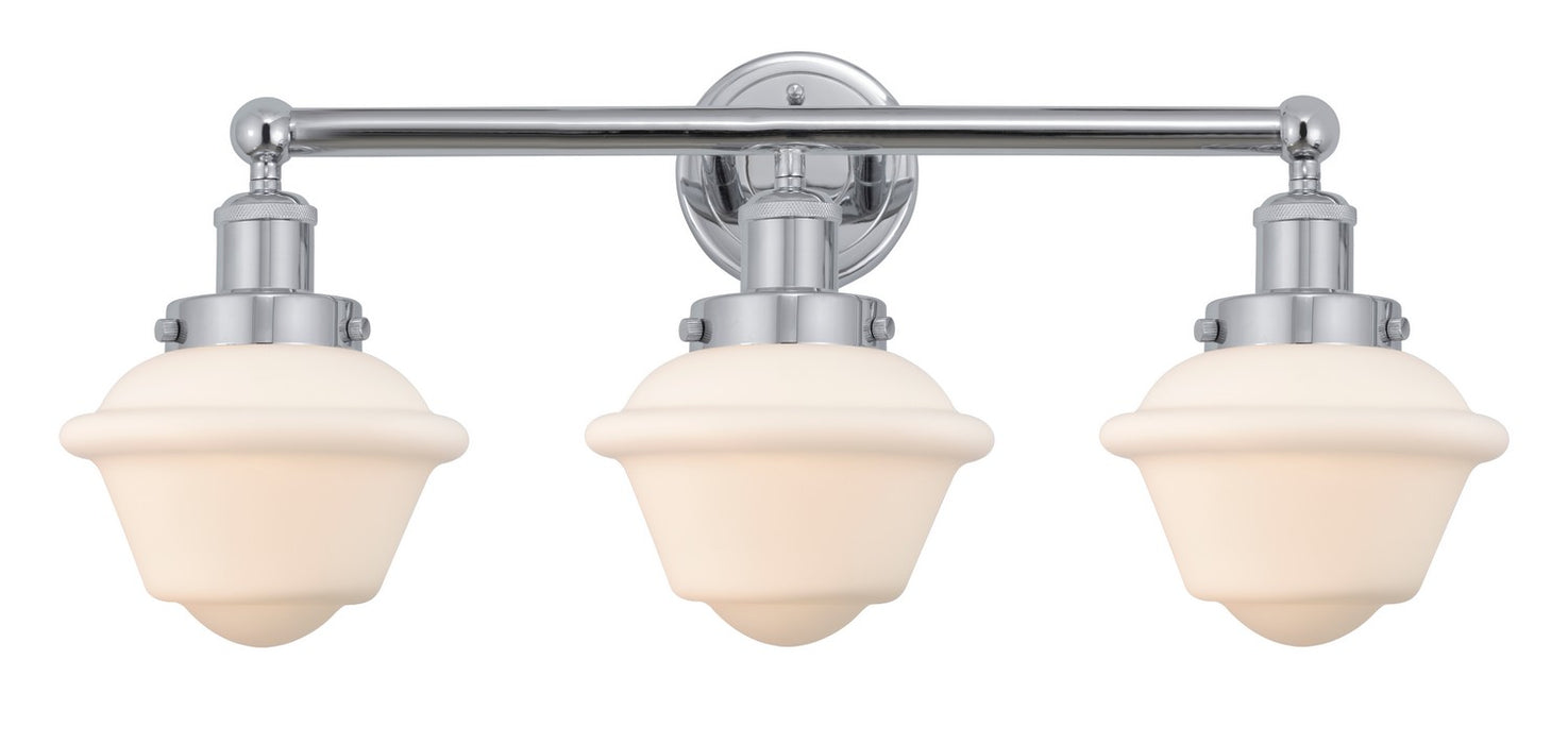 Innovations 616-3W-PC-G531 Three Light Bath Vanity, Polished Chrome