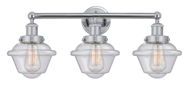 Innovations 616-3W-PC-G534 Three Light Bath Vanity, Polished Chrome