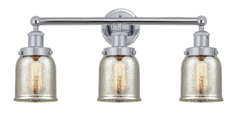 Innovations 616-3W-PC-G58 Three Light Bath Vanity, Polished Chrome